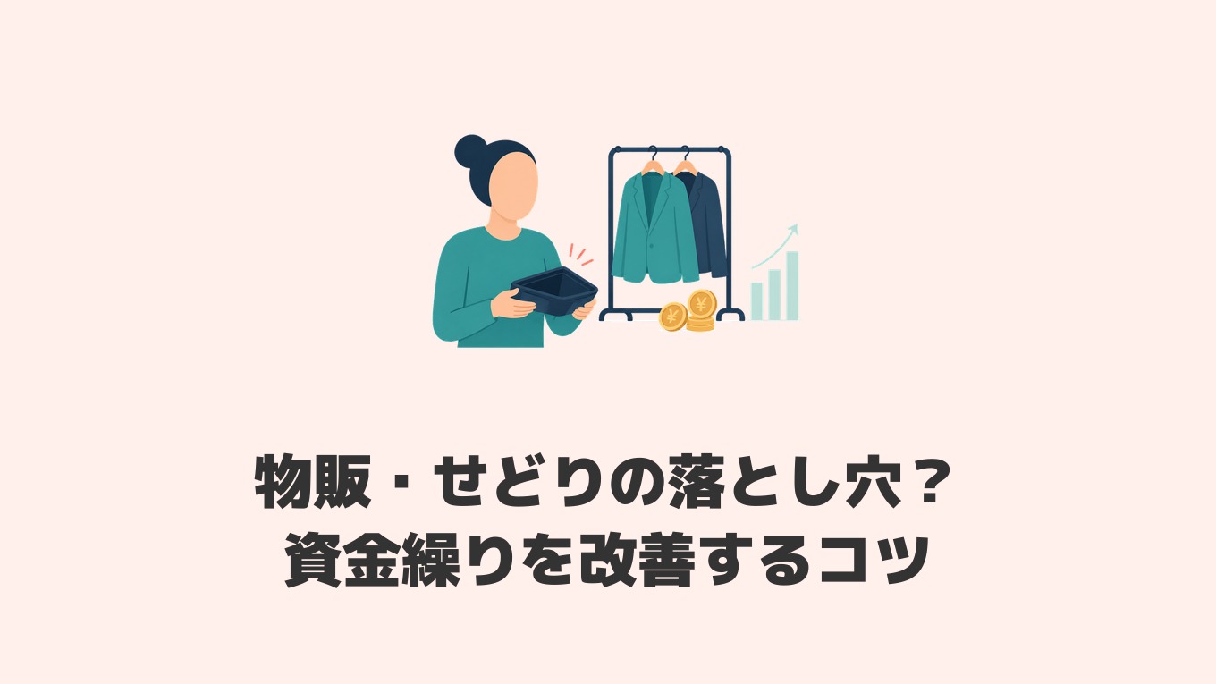 黒字なのに現金がない｜物販・せどりの仕入れとキャッシュフローのズレ
